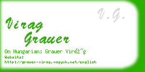 virag grauer business card